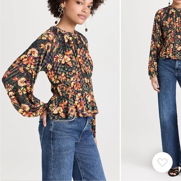 ULLA JOHNSON Ceres Blouse - Picture 2 of 3